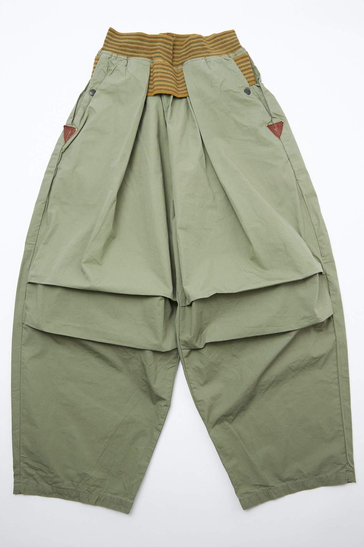 Kapital Dump Cotton Army Shimokita Jumbo Pants - Khaki