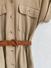 VINTAGE Descendant Utility Dress - Light brown - Thumbnail 4