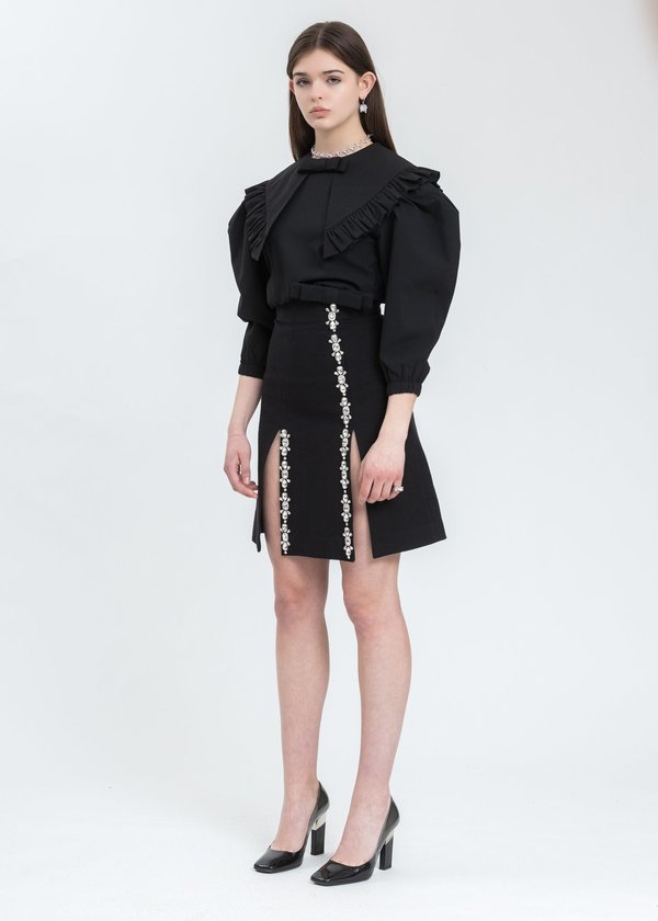 SHUSHU/TONG プリーツスカート　ブラック SHUSHU/TONG ウィメンズ プリーツスカート通販 - FARFETCH