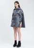 Shushu/Tong Cape Coat - Grey - Thumbnail 3