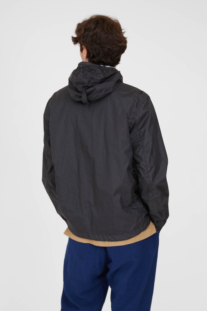 Stone Island 40523 Membrana 3L-TC Garment Dyed Hooded Jacket