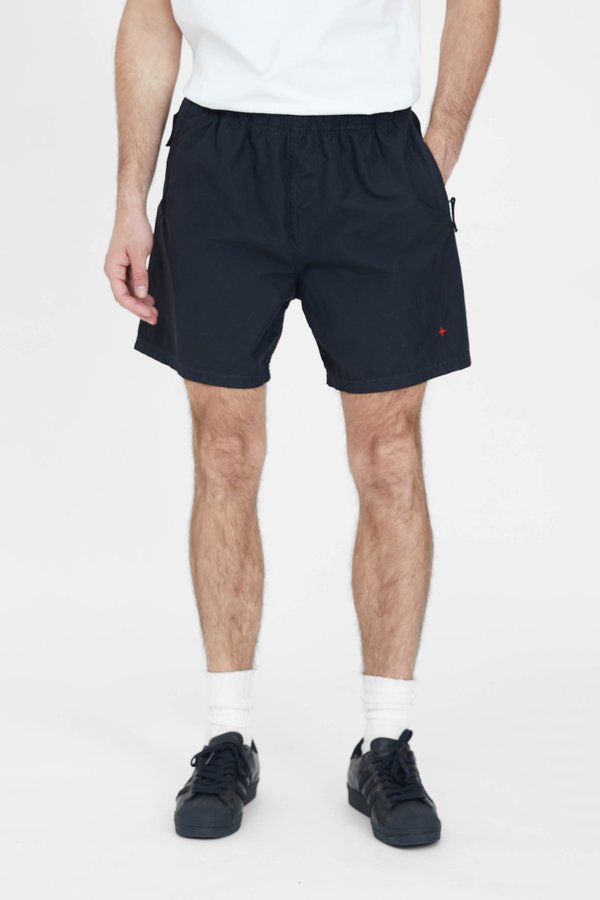 Stone Island Marina Brushed Nylon Bermuda Shorts - Black Stone Island Marina Brushed Nylon Bermuda Shorts - Black