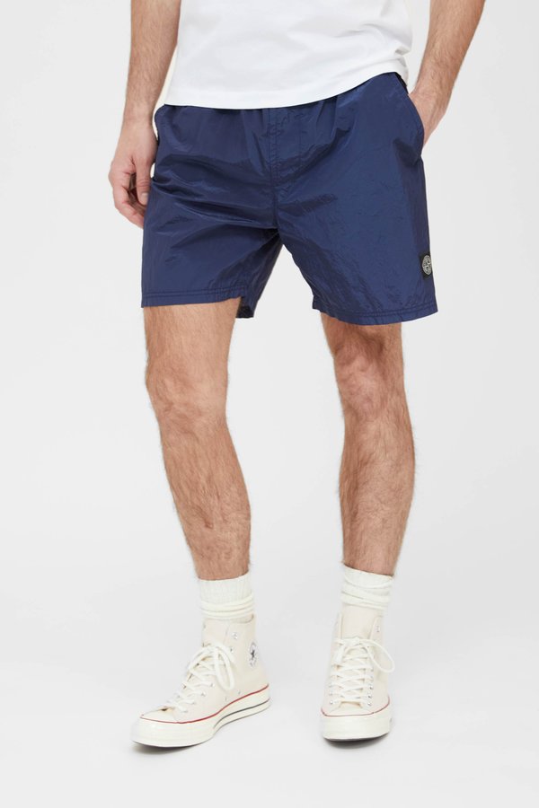 Stone Island Nylon Metal Swim Trunks - Dark Blue Stone Island Nylon Metal Swim Trunks - Dark Blue