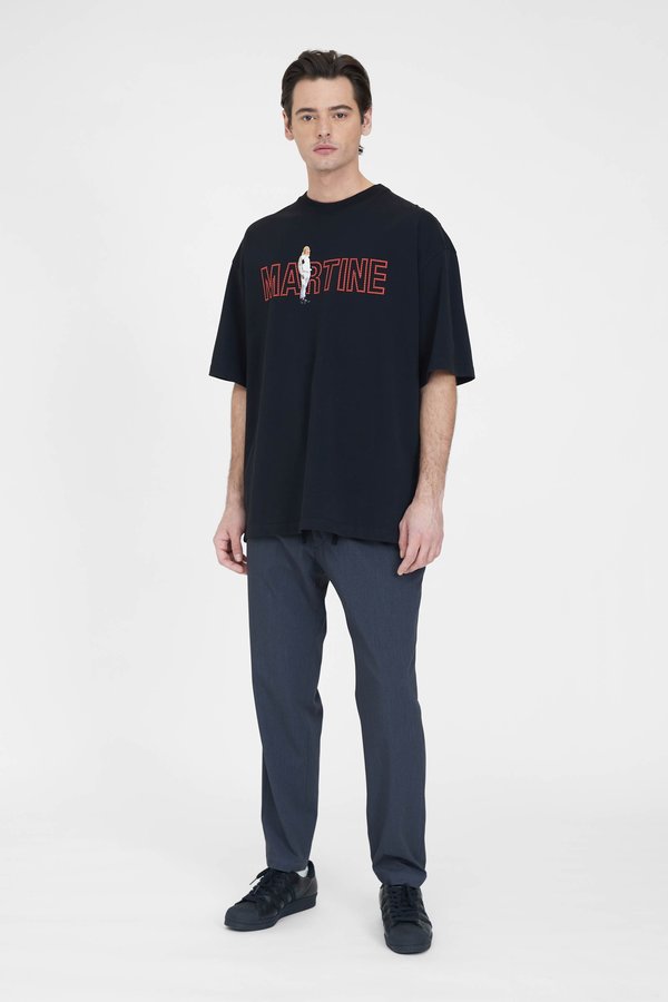 Martine Rose Brittle T-Shirt - Black | Garmentory