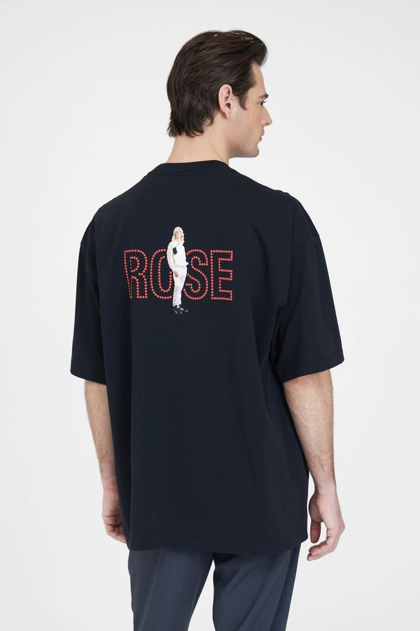 トップス Martine rose Archive Brittle T-Shirt Martine Rose Brittle T-Shirt - Black | Garmentory
