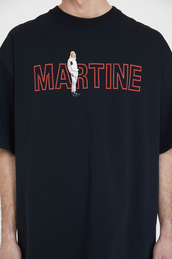 トップス Martine rose Archive Brittle T-Shirt Martine Rose Brittle T-Shirt - Black | Garmentory