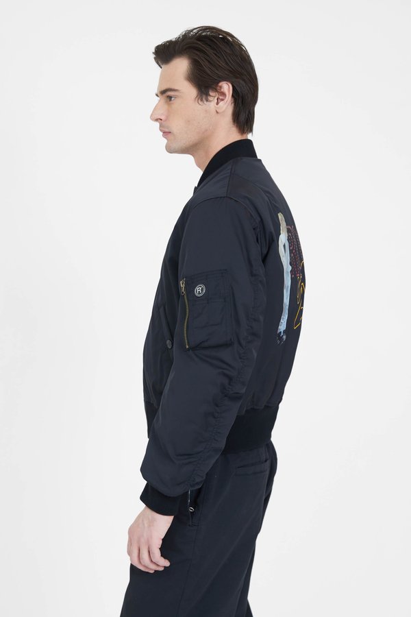 Martine Rose Classic Bomber Jacket - Black | Garmentory