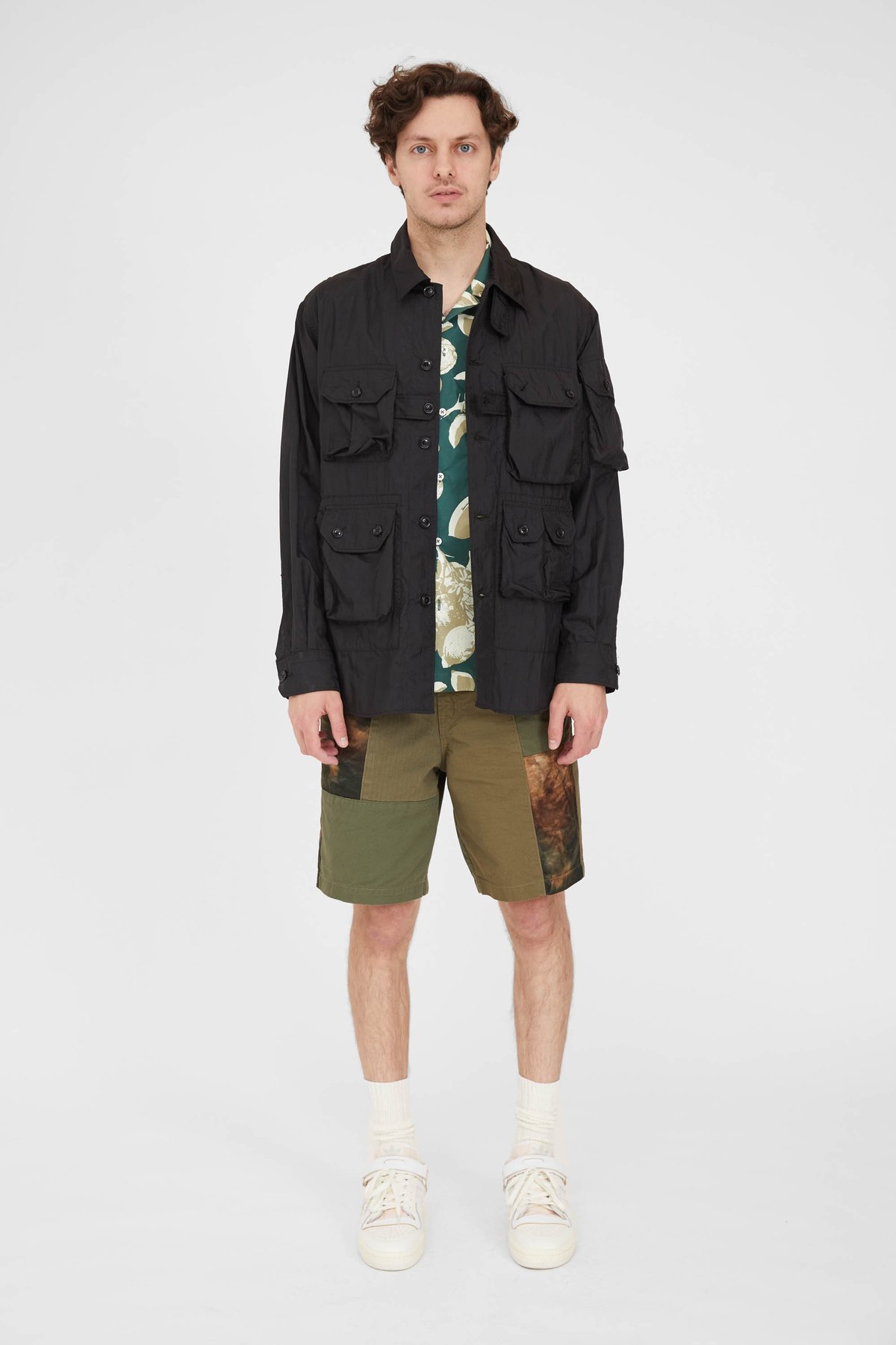 Engineered Garments Explorer Nylon Micro Ripstop Shirt Jacket