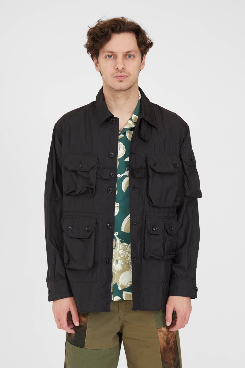 Engineered Garments Explorer Nylon Micro Ripstop Shirt Jacket