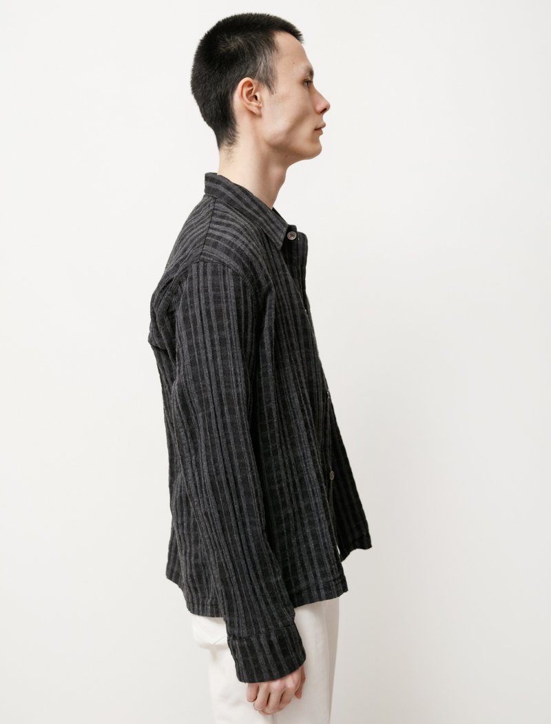 トップス our legacy box shirt - ASPHALT GREY 44 Our Legacy Box Shirt - Asphalt Grey Check | Garmentory