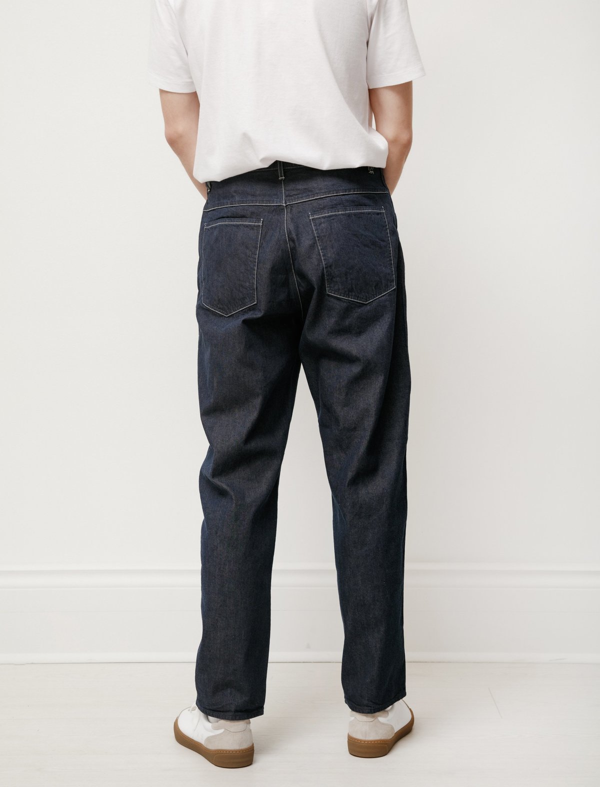 Auralee Hard Twist Light Denim Pants - Indigo | Garmentory