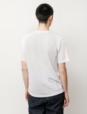 Auralee Seamless Crew Neck Tee - White | Garmentory