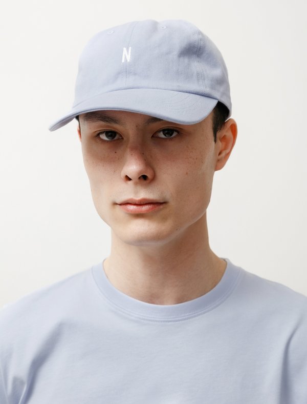 Norse Projects Twill Sports Cap - Clouded Blue Norse Projects Twill Sports Cap - Clouded Blue
