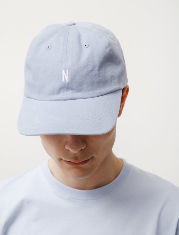 Norse Projects Twill Sports Cap - Clouded Blue Norse Projects Twill Sports Cap - Clouded Blue