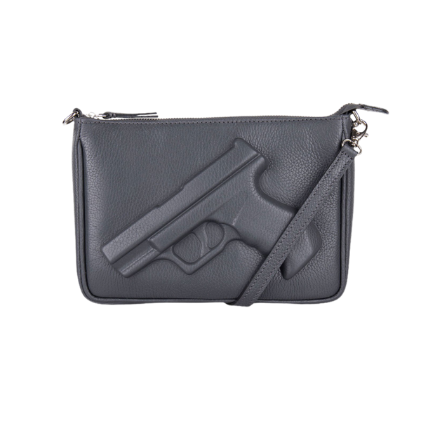Vlieger & Vandam Gun 12701 Purse - Dark Grey | Garmentory