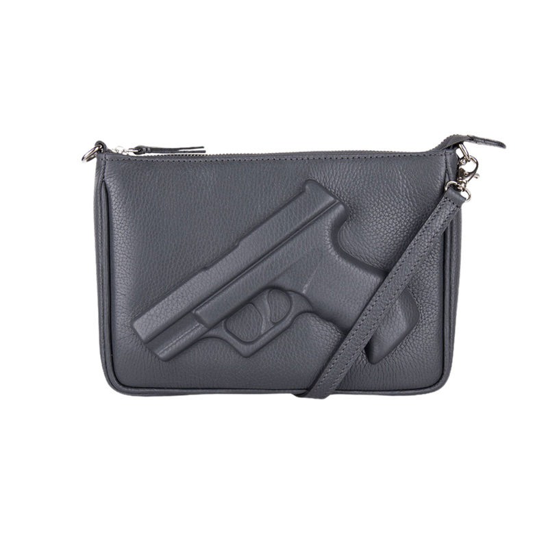 Vlieger & Vandam Gun 12701 Purse - Dark Grey | Garmentory