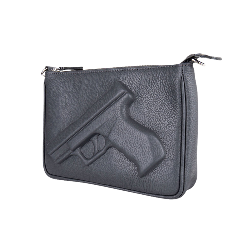 Vlieger & Vandam Gun 12701 Purse - Dark Grey | Garmentory