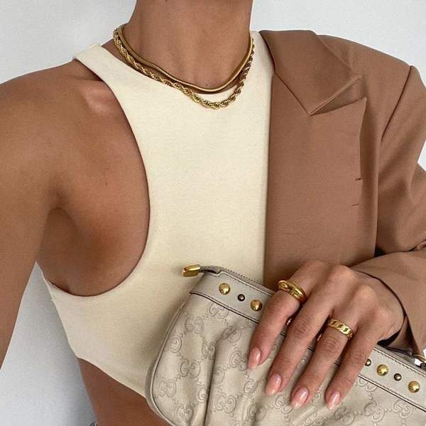 Ellie Vail Jewelry Candice Necklace - Stainless steel Ellie Vail Jewelry Candice Necklace - Stainless steel