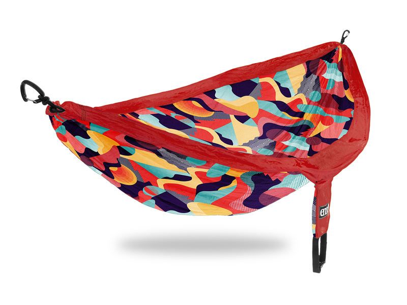 Eno DoubleNest Print Hops - Retro/Red