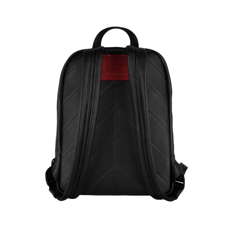 ? 11–12″ Vlieger & Vandam mini backpack Vlieger & Vandam Embellished Leather Backpack - Black  main image 4