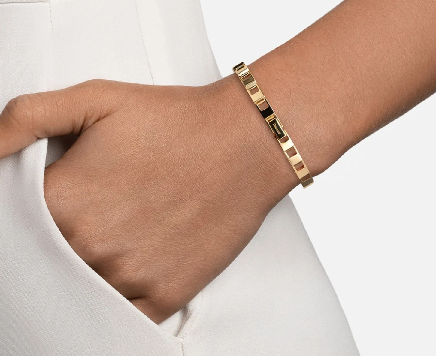 Miansai Cava Bracelet - 14K Yellow Gold | Garmentory