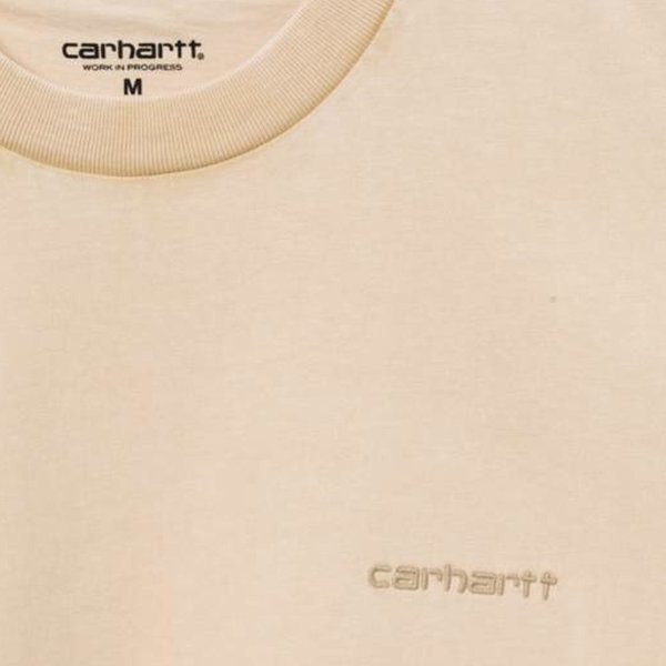 CARHARTT S/S Mosby Script T-Shirt - Dusty Heather Brown CARHARTT S/S Mosby Script T-Shirt - Dusty Heather Brown