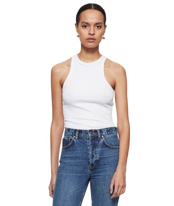 Anine Bing Eva Tank - White Anine Bing Eva Tank - White