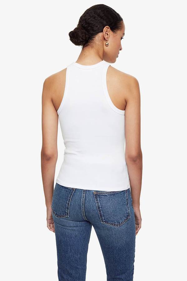Anine Bing Eva Tank - White Anine Bing Eva Tank - White
