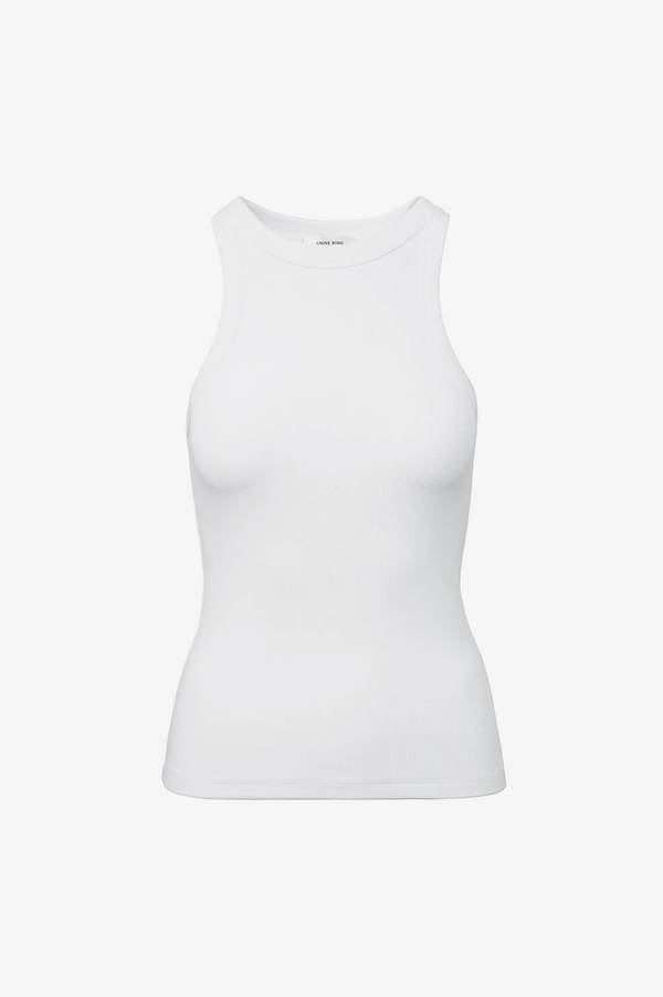 Anine Bing Eva Tank - White Anine Bing Eva Tank - White