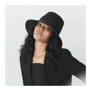 Janessa Leone Lynda Hat - Black 
