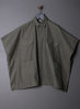 UNISEX . 4 POCKET SHIRT PONCHO - ARMY GREEN - Thumbnail 4