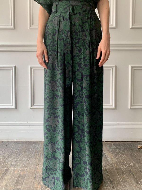 Christian Wijnants Prachi Pants - Night Daisies Christian Wijnants Prachi Pants - Night Daisies