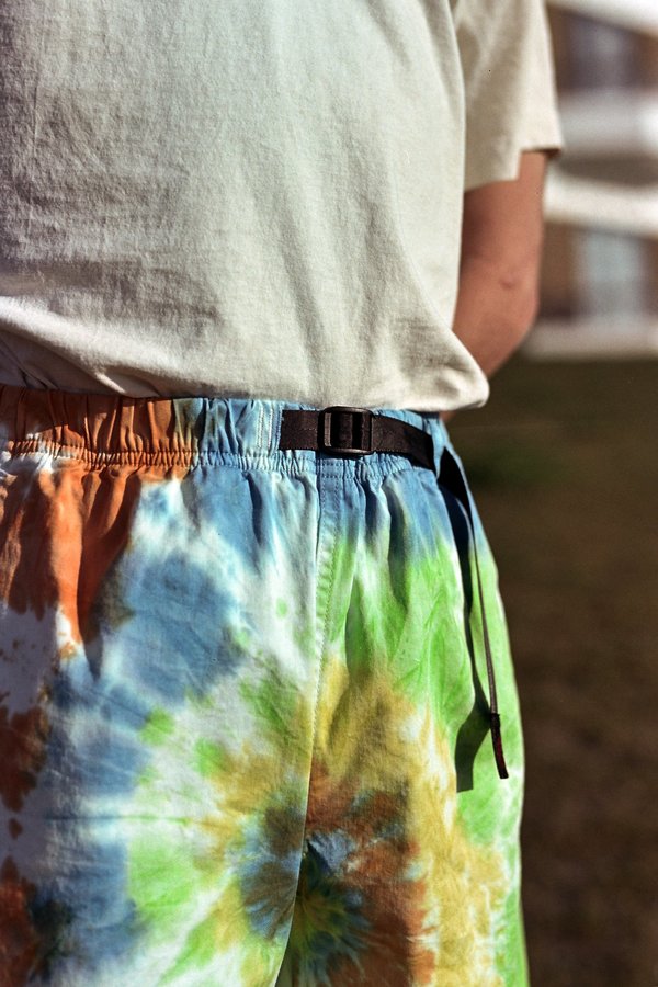 【GRAMICCI】 TIE DYE G-SHORTS - ORANGE SPIRAL Gramicci Tie Dye G-Shorts - Orange Spiral | Flatspot
