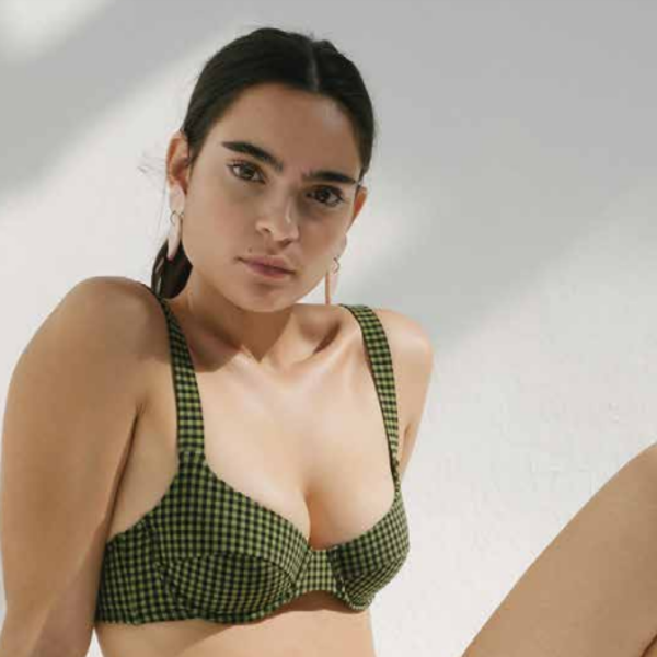 Pale Swimwear Petra Underwire Bikini Top - Pistachio