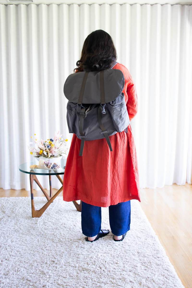 アミアカルヴァ SPLIT YARN  バックパック Split Yarn Backpack – La Garçonne