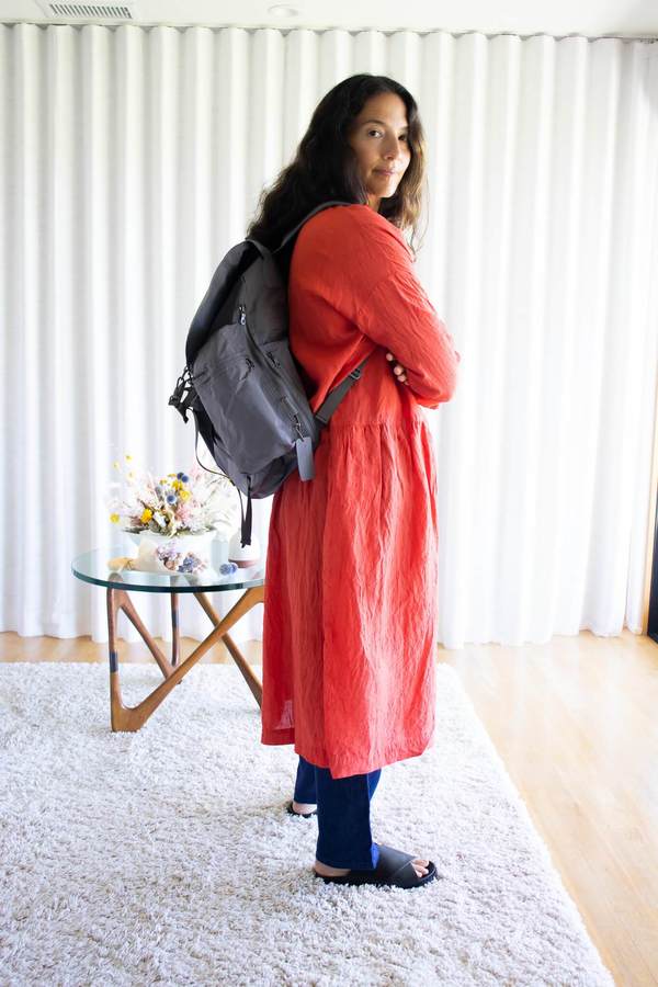 Amiacalva XL Split Yarn Backpack - Grey | Garmentory