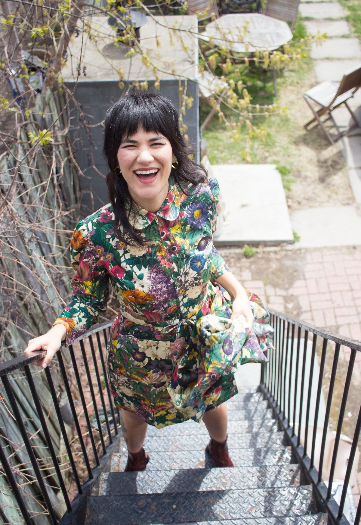 Samantha Pleet Leap Dress - Garden - Image 3 of 13