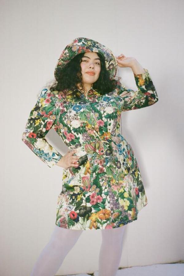 Samantha Pleet Leap Dress - Garden