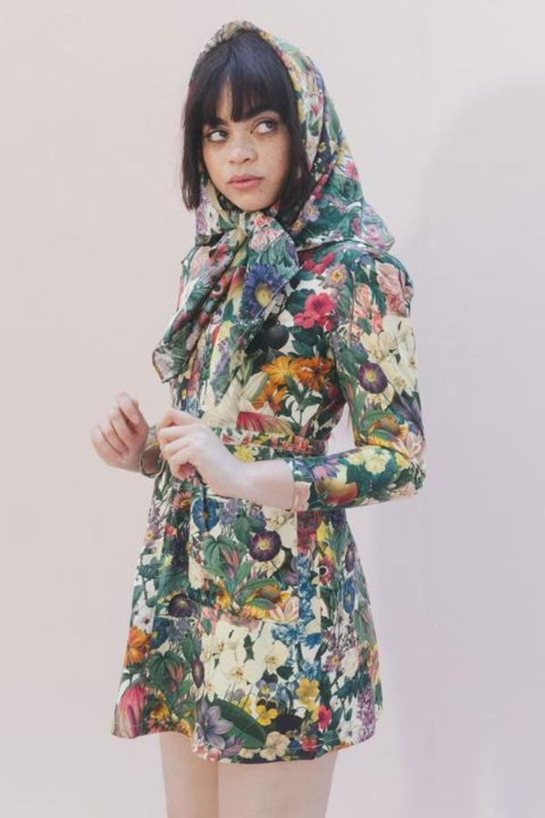 Samantha Pleet Leap Dress - Garden