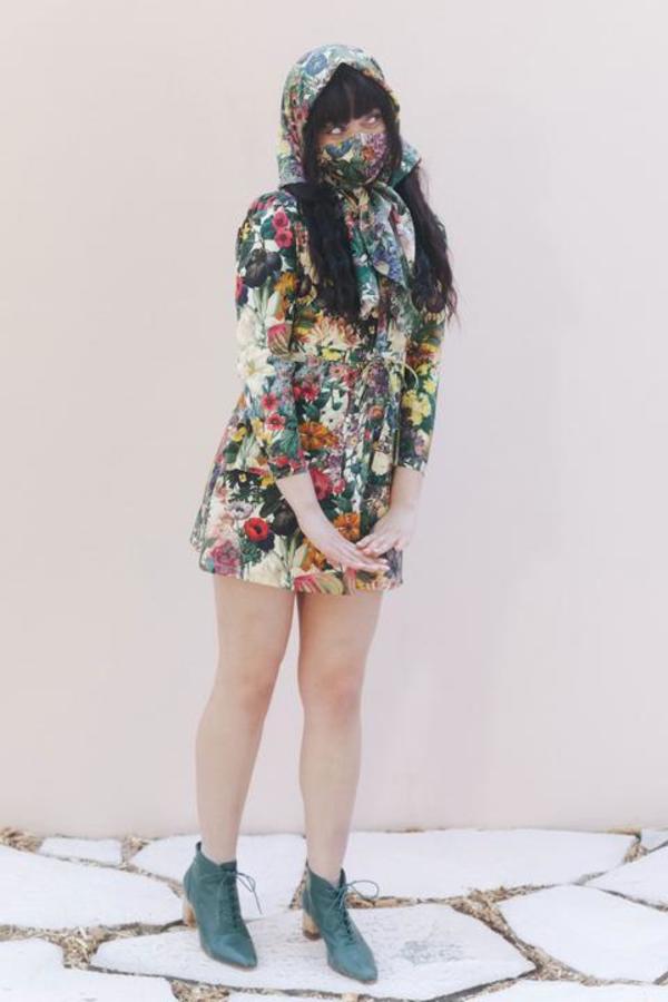 Samantha Pleet Leap Dress - Garden