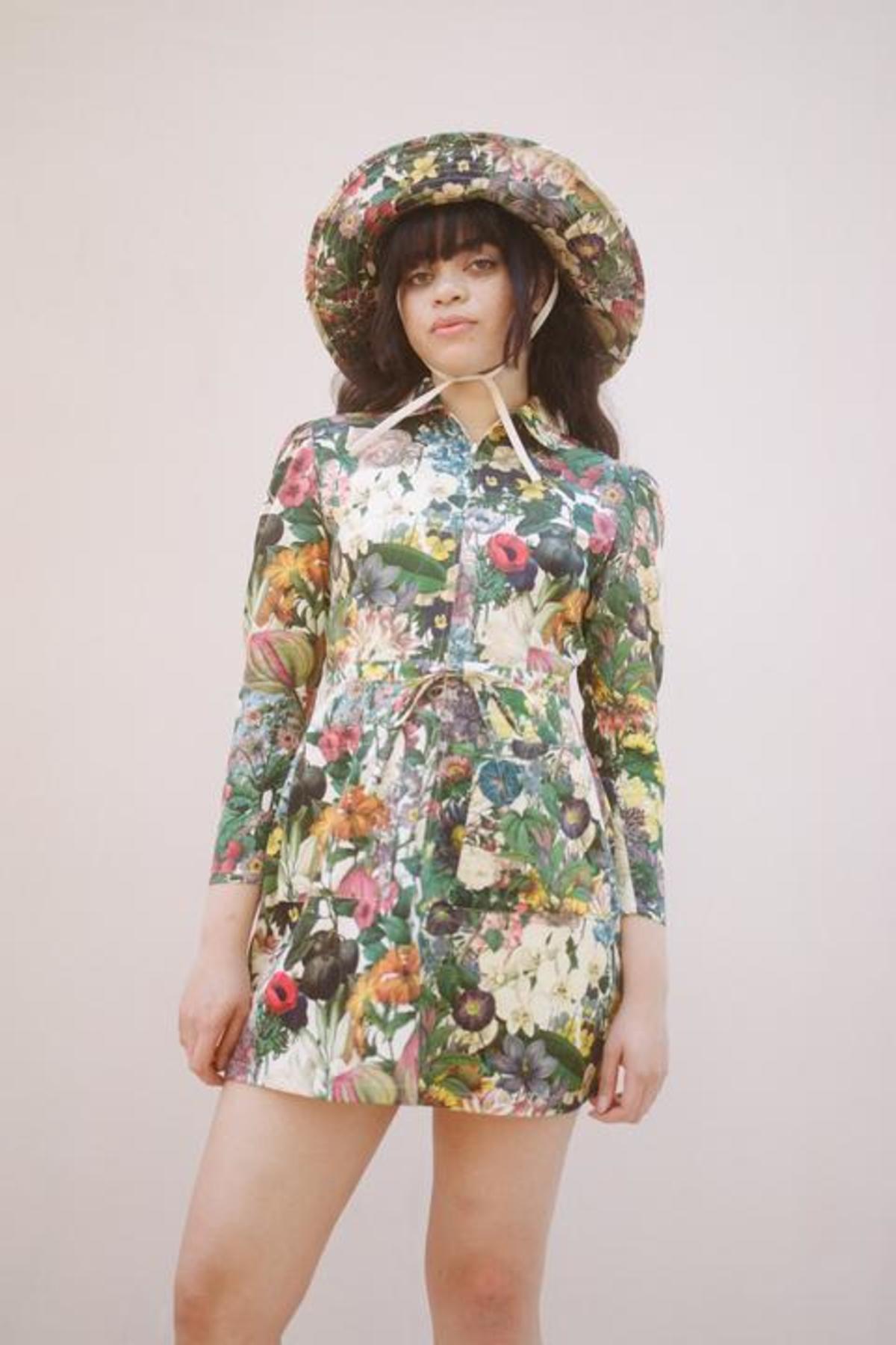 Samantha Pleet Leap Dress - Garden - Image 10 of 13