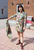 Samantha Pleet Leap Dress - Garden - Thumbnail 13