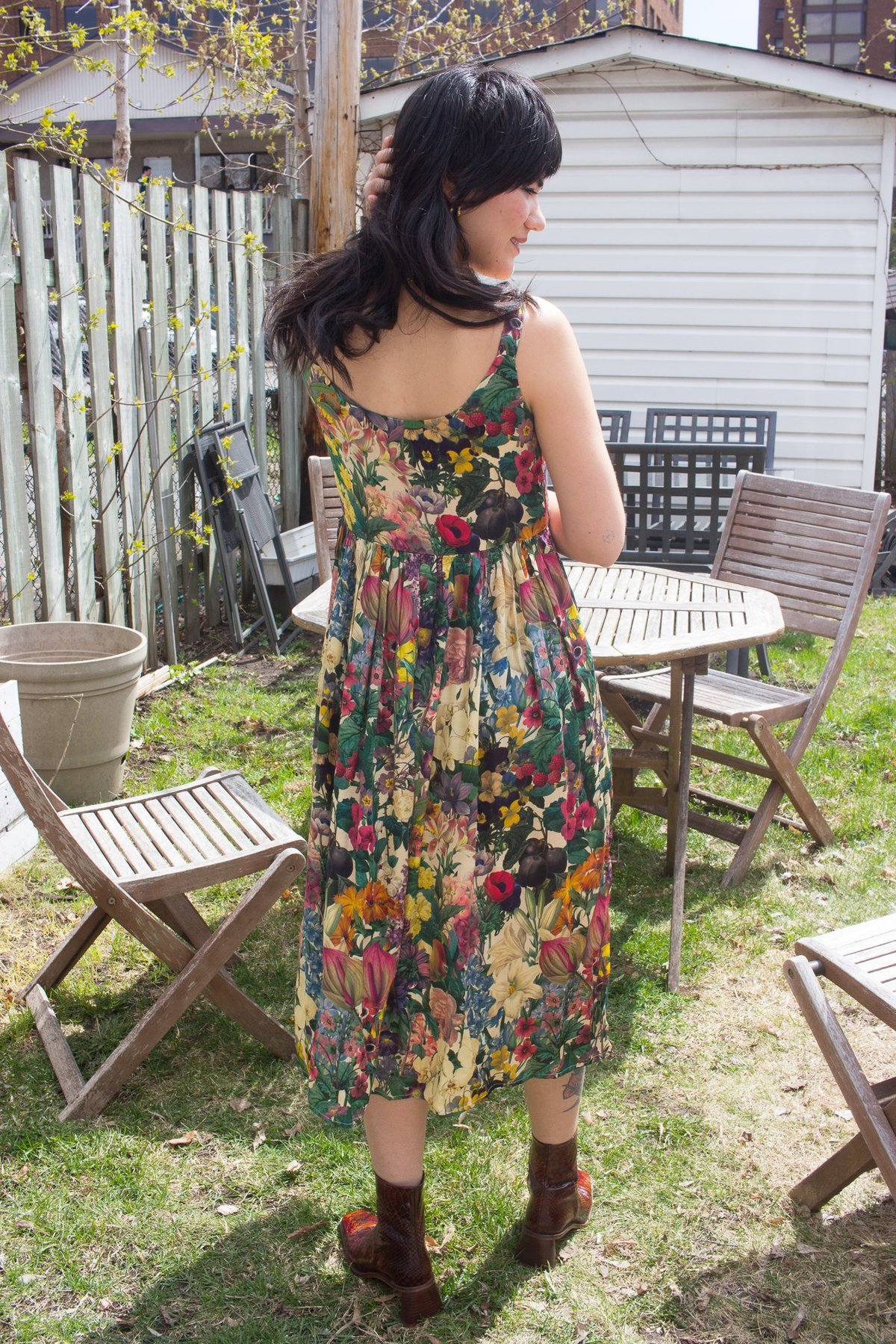 Samantha Pleet Myth Dress - Garden - Image 4 of 15