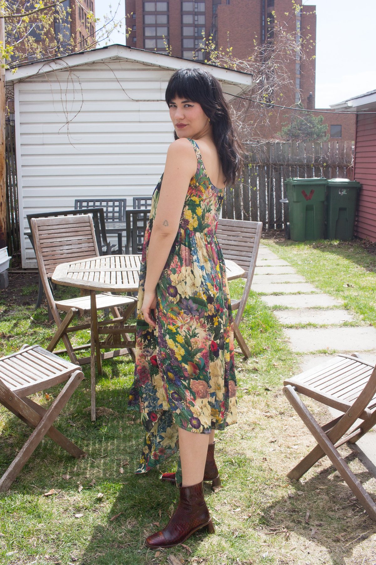 Samantha Pleet Myth Dress - Garden - Image 5 of 15