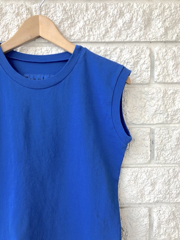 Frank Eileen Vintage Muscle Tee Summer Blue Garmentory