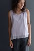 Kristensen du Nord #116 Silk Crepe Tank - Lilac  - Thumbnail 2