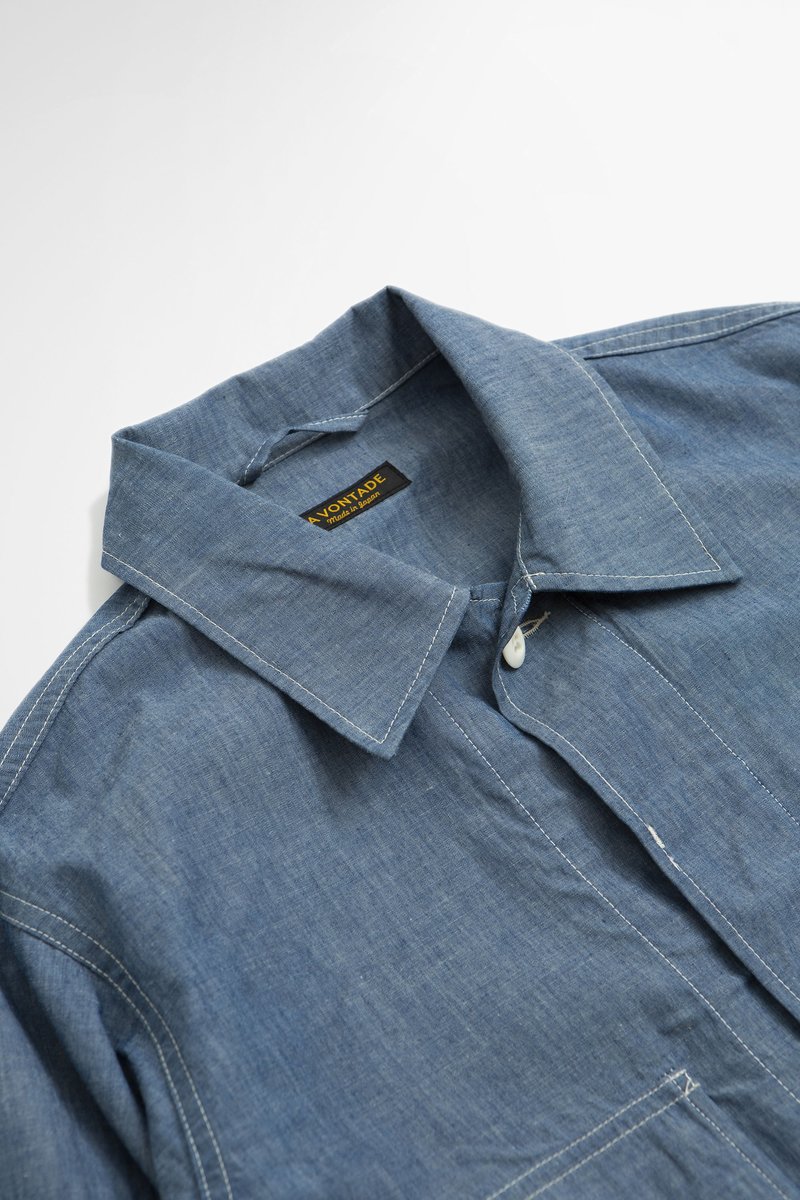 A Vontade BDU Tropical Jacket - Light Blue | Garmentory