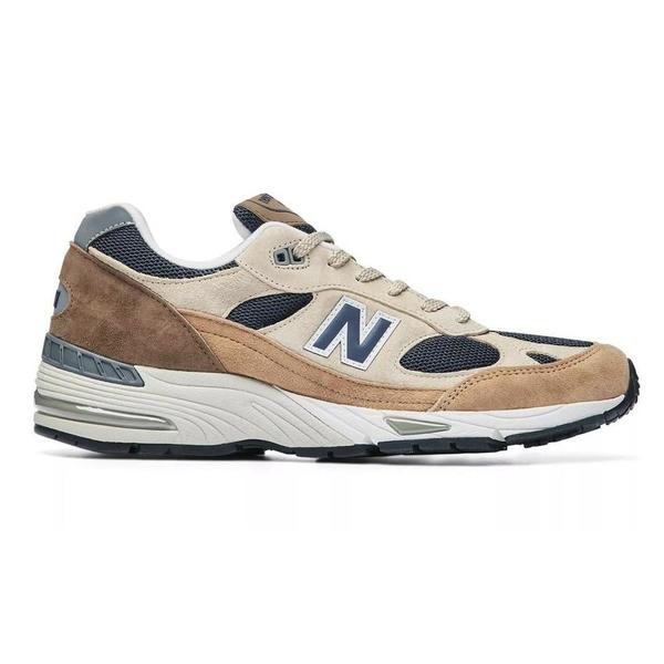 NEW BALANCE M991SBN sneakers - brown/beige/navy | Garmentory