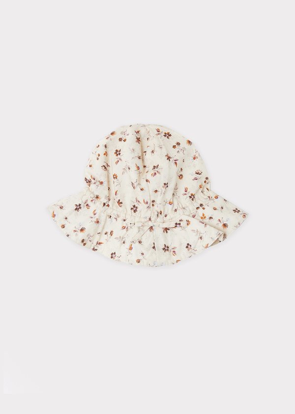 kids Caramel Marlin Sunhat - Ditsy Floral Print kids Caramel Marlin Sunhat - Ditsy Floral Print