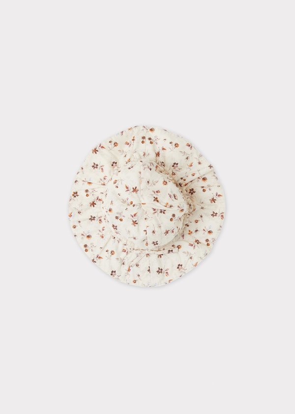 kids Caramel Marlin Sunhat - Ditsy Floral Print kids Caramel Marlin Sunhat - Ditsy Floral Print